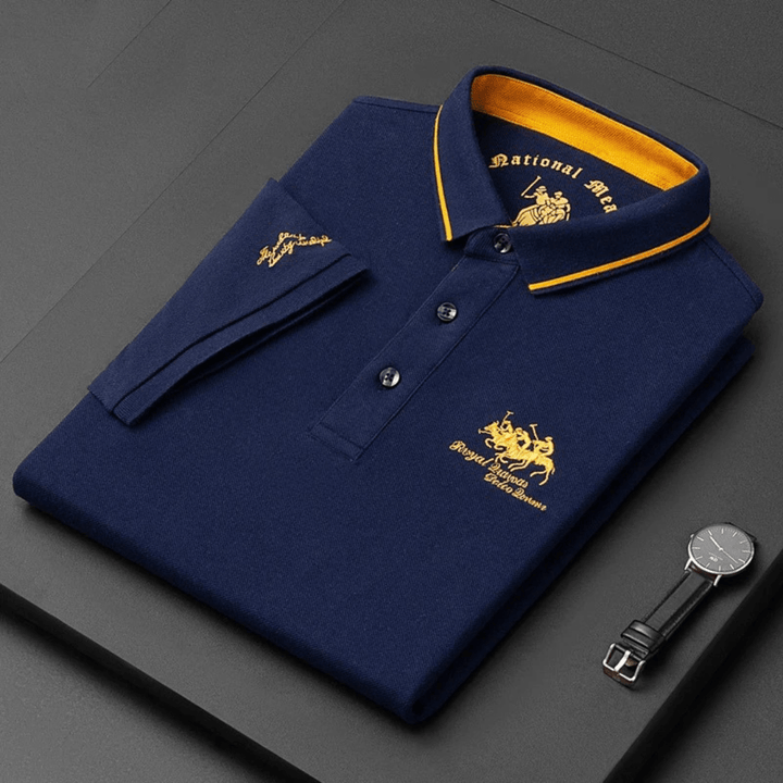 SANTONI | POLO ELEGANTE DA UOMO