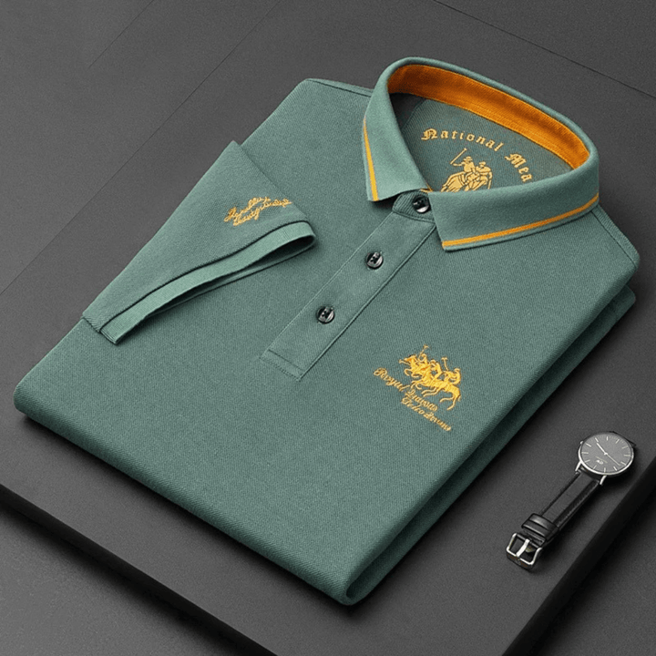 SANTONI | POLO ELEGANTE DA UOMO